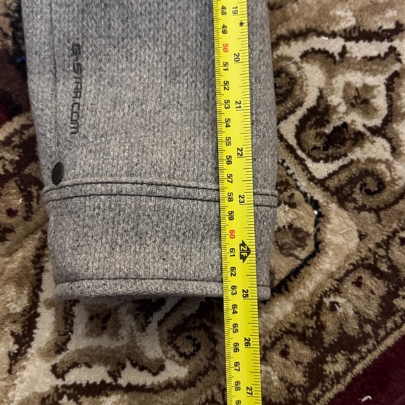 G-Star Men's Gray Wool Military Jacket - Picture 13 of 13